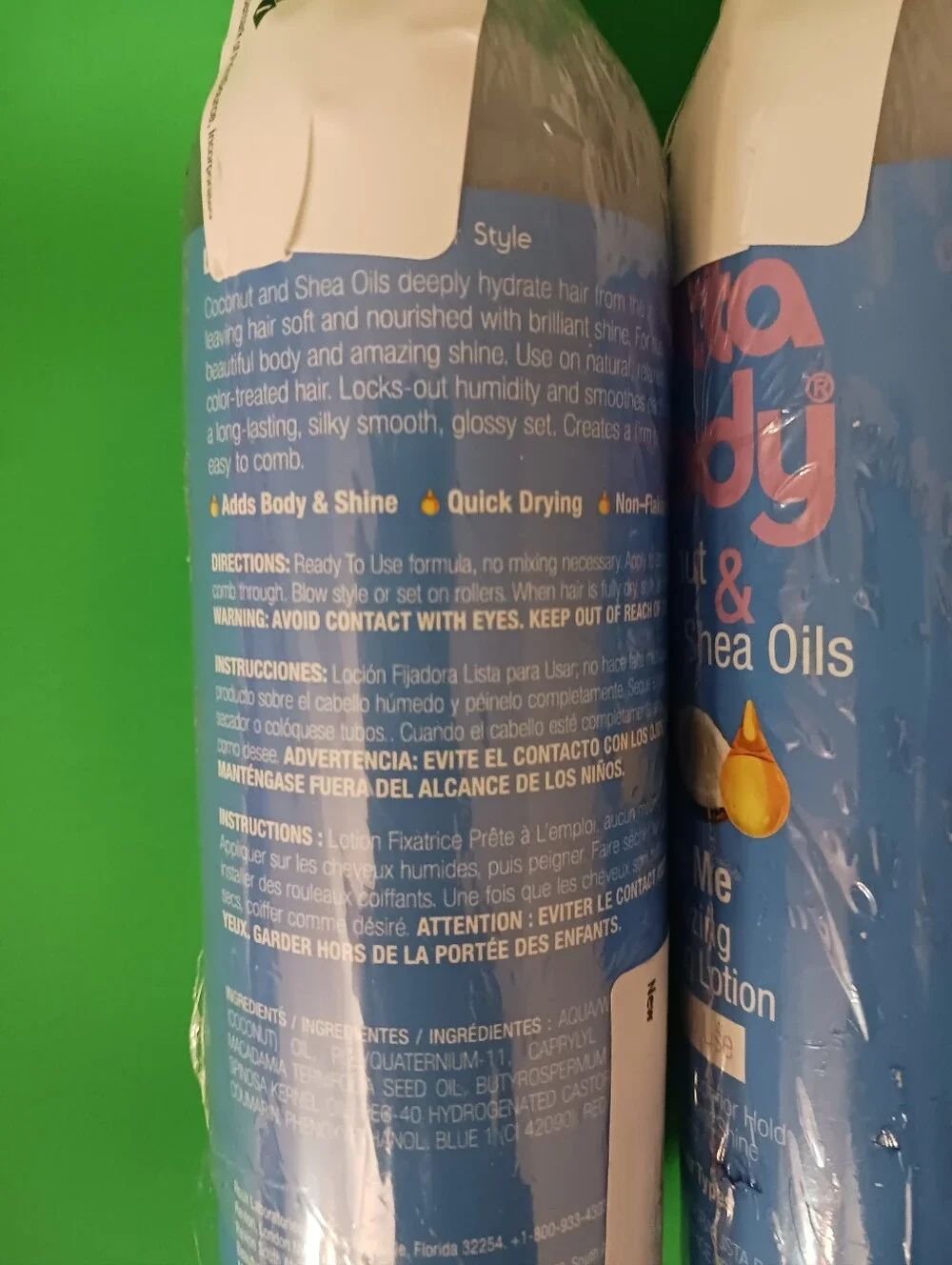 Lotta Body STYLE ME Texturizing Setting Lotion 12 Fl Oz (Pack of 2) New Sealed